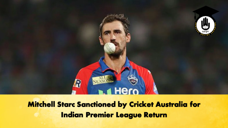 Mitchell Starc Sanctioned by Cricket Australia for Indian Premier League Return 2 Cricket Gurukul, GOLN