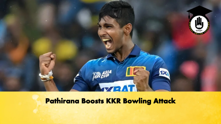 Pathirana Boosts KKR Bowling Attack 2 Cricket Gurukul, GOLN