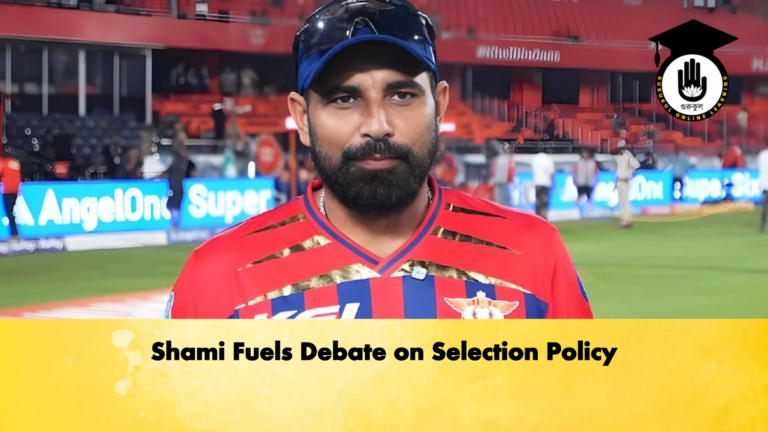 Shami Fuels Debate on Selection Policy Cricket Gurukul, GOLN