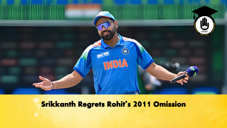 Srikkanth Regrets Rohits 2011 Omission Cricket Gurukul, GOLN