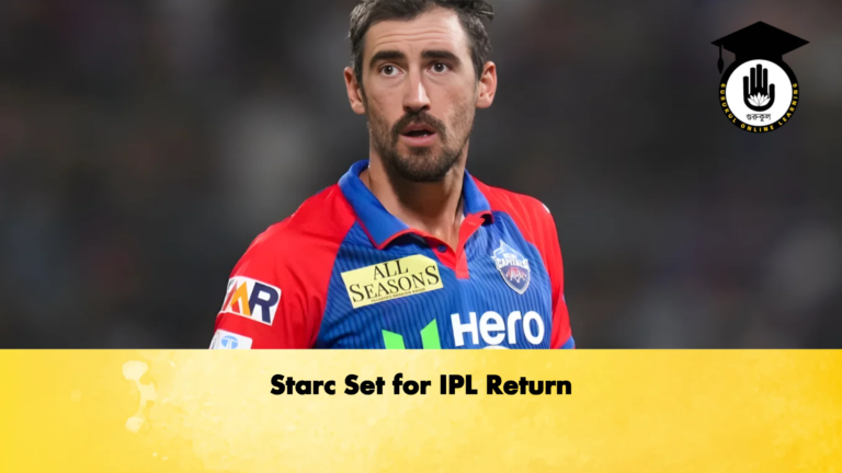 Starc Set for IPL Return Cricket Gurukul, GOLN