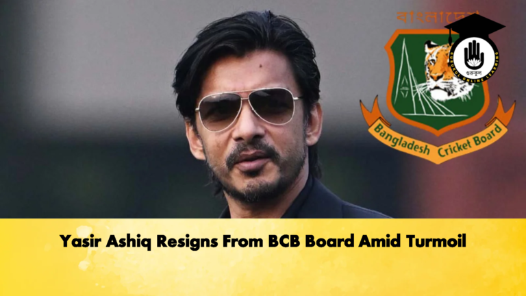 Yasir Ashiq Resigns From BCB Board Amid Turmoil Cricket Gurukul, GOLN