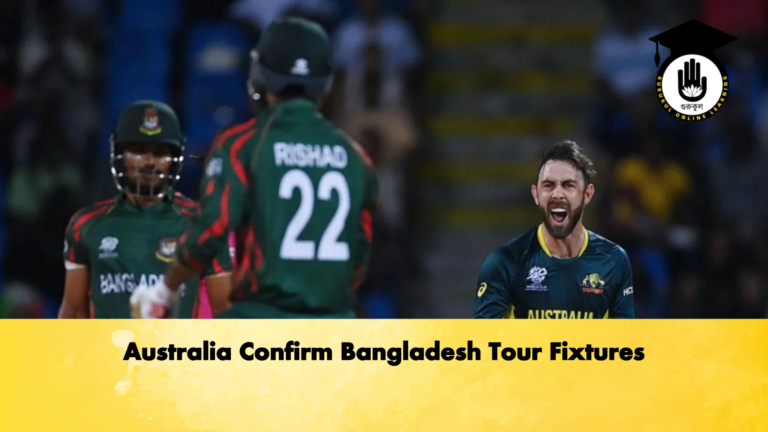 Australia Confirm Bangladesh Tour Fixtures Cricket Gurukul, GOLN