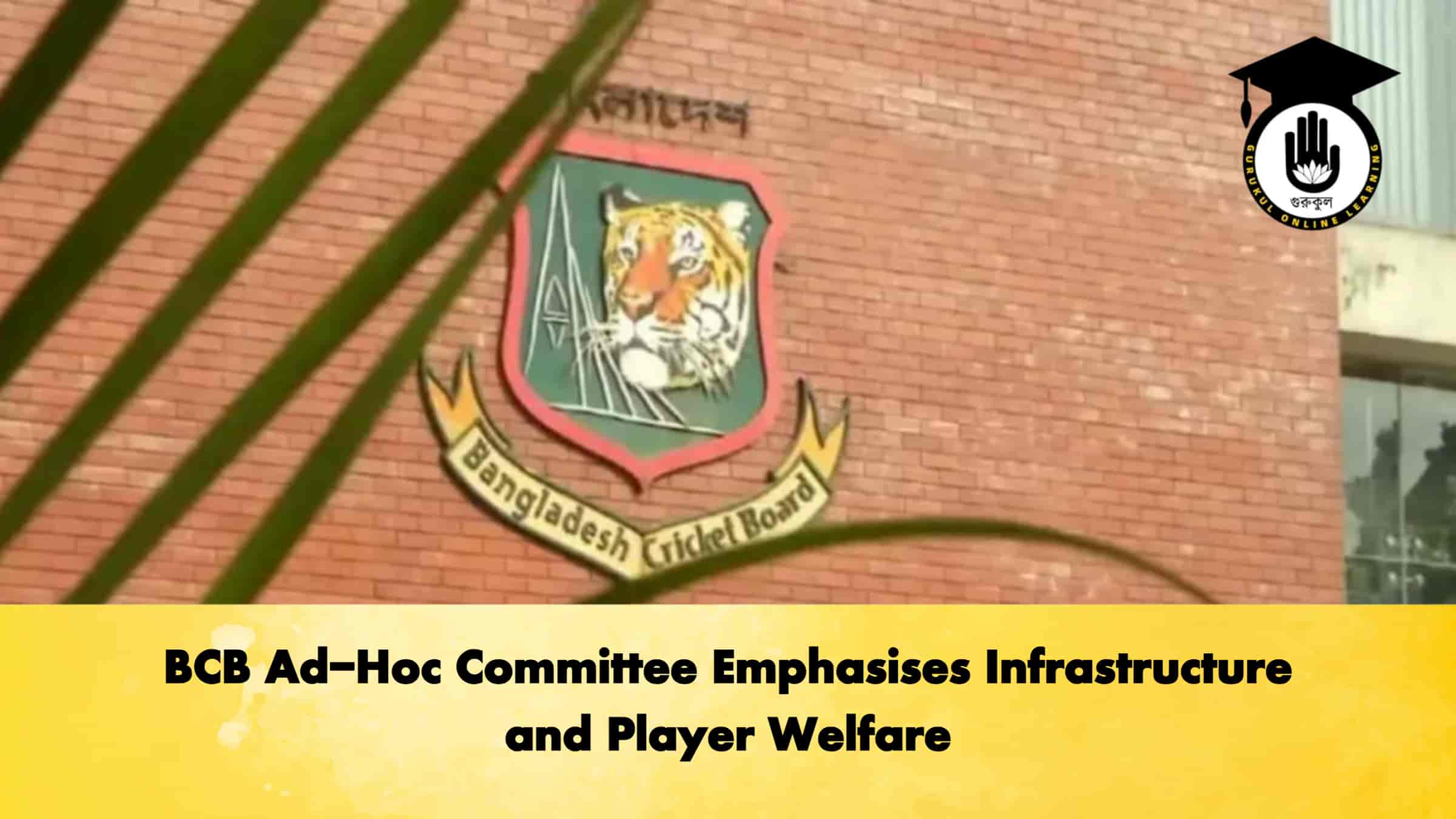 BCB Ad-Hoc Committee Emphasises Infrastructure and Player Welfare