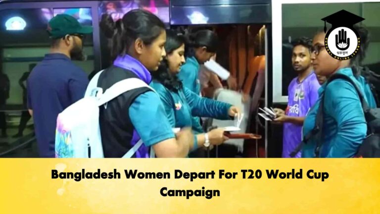 Bangladesh Women Depart For T20 World Cup Campaign