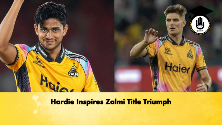 Hardie Inspires Zalmi Title Triumph Cricket Gurukul, GOLN