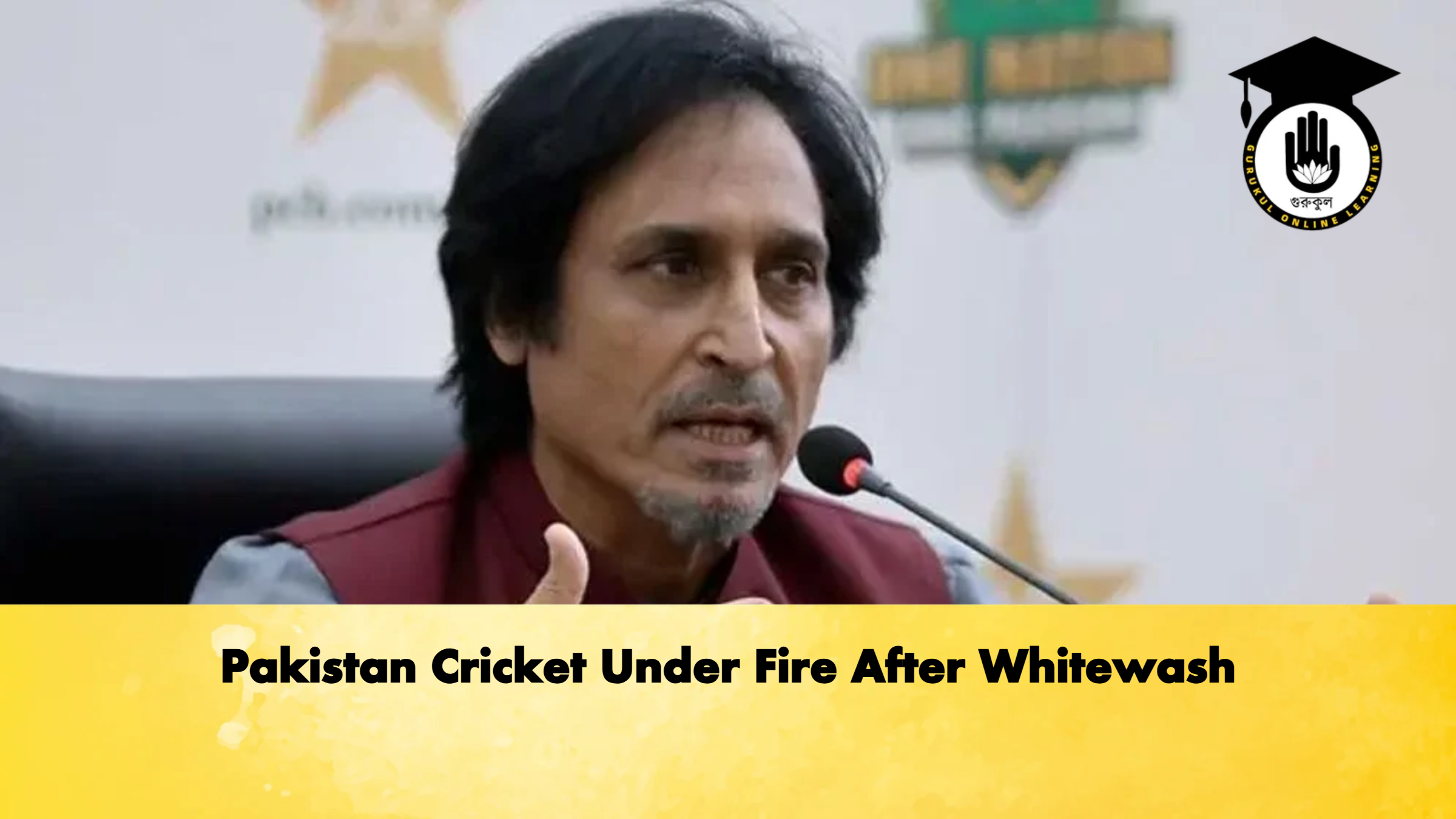Pakistan Cricket Under Fire After Whitewash Cricket Gurukul, GOLN