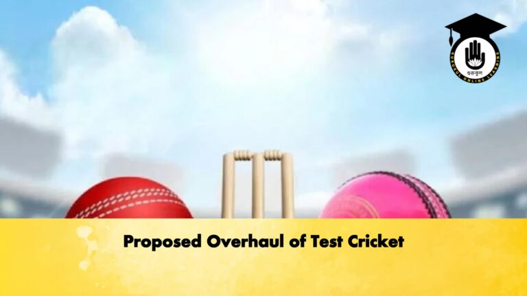 Proposed Overhaul of Test Cricket 1 Cricket Gurukul, GOLN