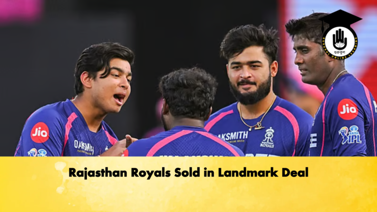 Rajasthan Royals Sold in Landmark Deal Cricket Gurukul, GOLN