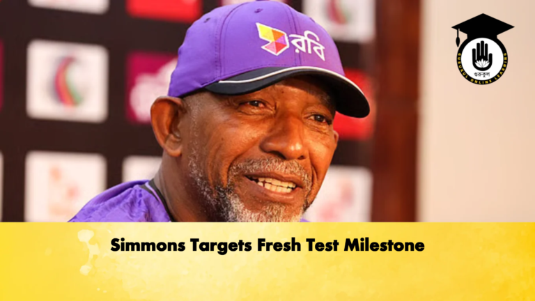 Simmons Targets Fresh Test Milestone Cricket Gurukul, GOLN