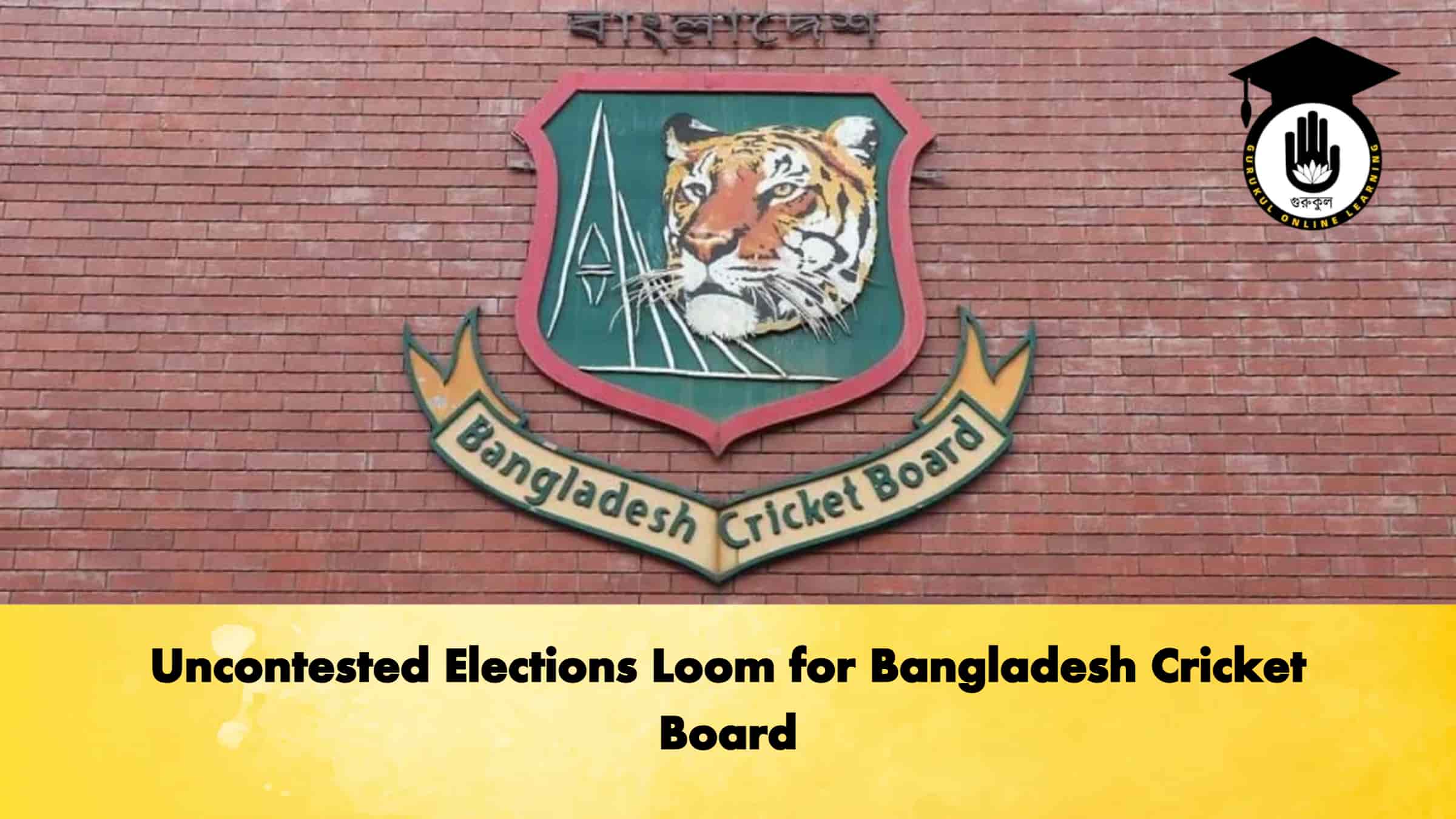 Uncontested Elections Loom for Bangladesh Cricket Board