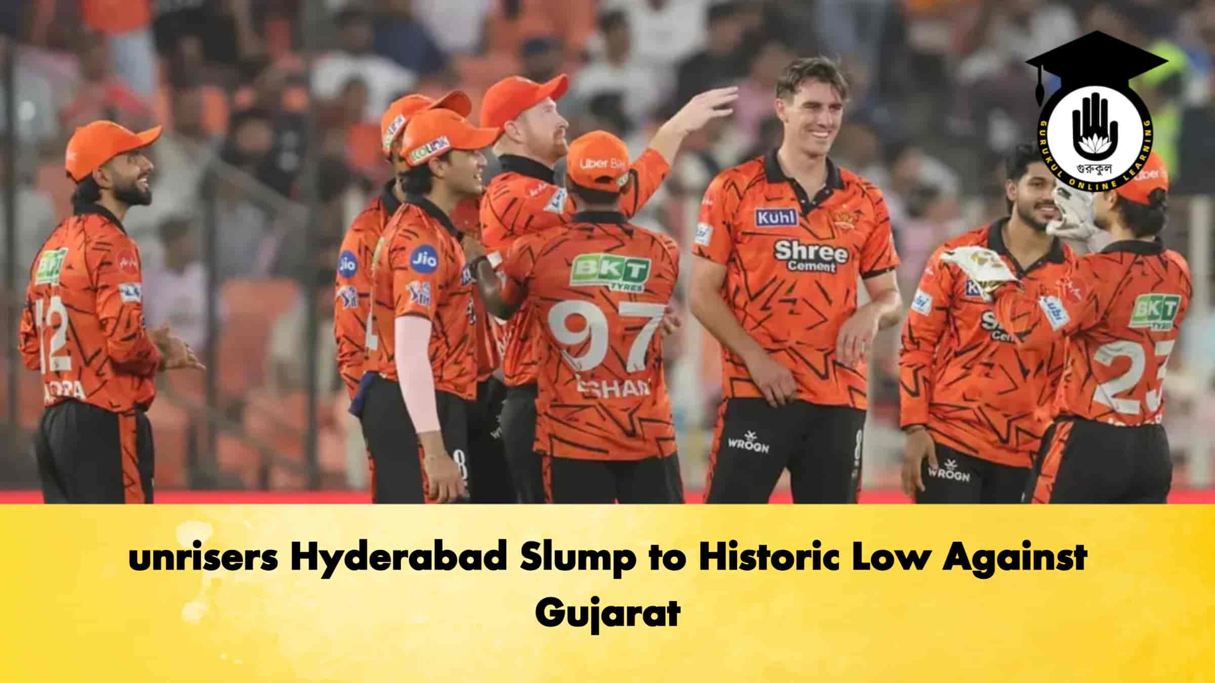 unrisers Hyderabad Slump to Historic Low Against Gujarat 1 unrisers Hyderabad Slump to Historic Low Against Gujarat