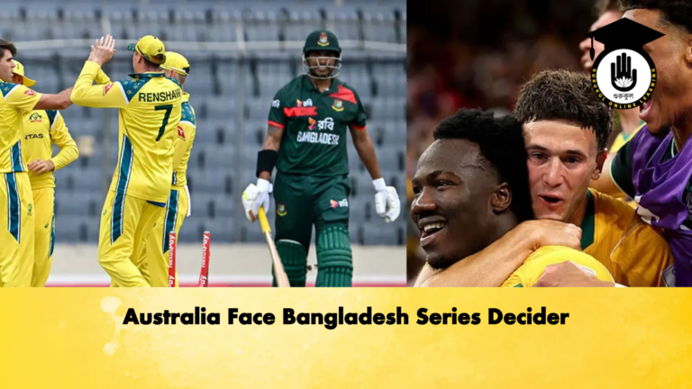 Australia Face Bangladesh Series Decider Cricket Gurukul, GOLN