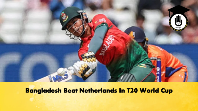 Bangladesh Beat Netherlands In T20 World Cup 2 Cricket Gurukul, GOLN