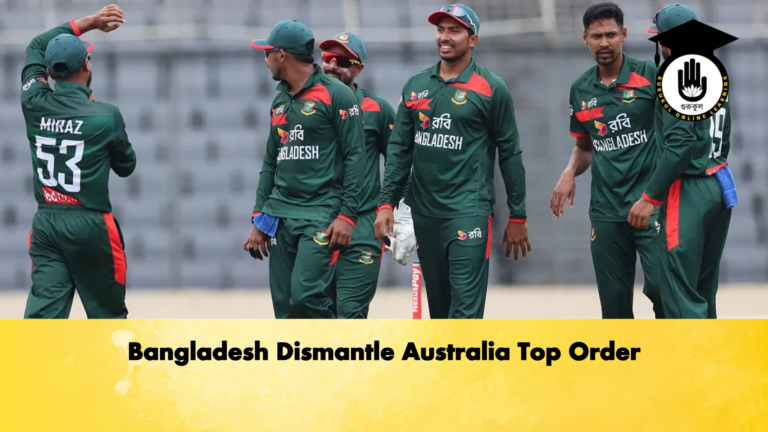 Bangladesh Dismantle Australia Top Order Cricket Gurukul, GOLN