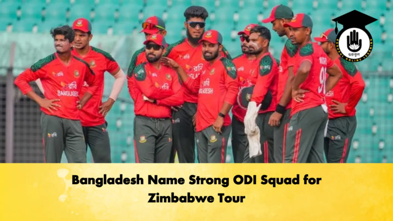 Bangladesh Name Strong ODI Squad for Zimbabwe Tour Cricket Gurukul, GOLN