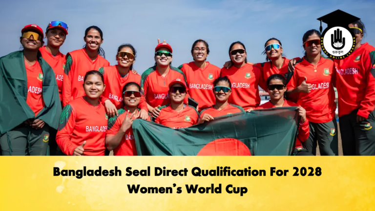 Bangladesh Seal Direct Qualification For 2028 Womens World Cup 2 Cricket Gurukul, GOLN
