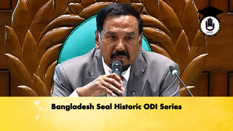 Bangladesh Seal Historic ODI Series 2 Cricket Gurukul, GOLN