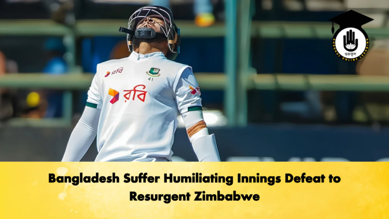 Bangladesh Suffer Humiliating Innings Defeat to Resurgent Zimbabwe 2 Cricket Gurukul, GOLN