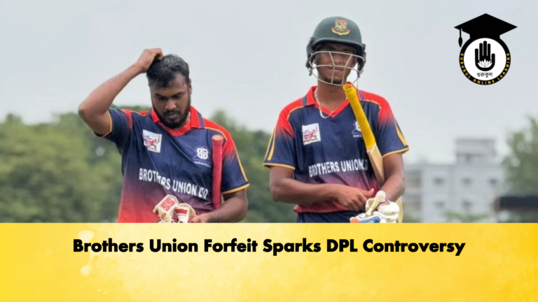 Brothers Union Forfeit Sparks DPL Controversy Cricket Gurukul, GOLN