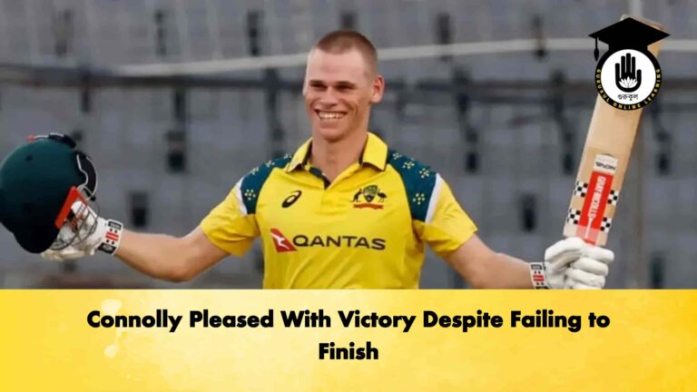 Connolly Pleased With Victory Despite Failing to Finish