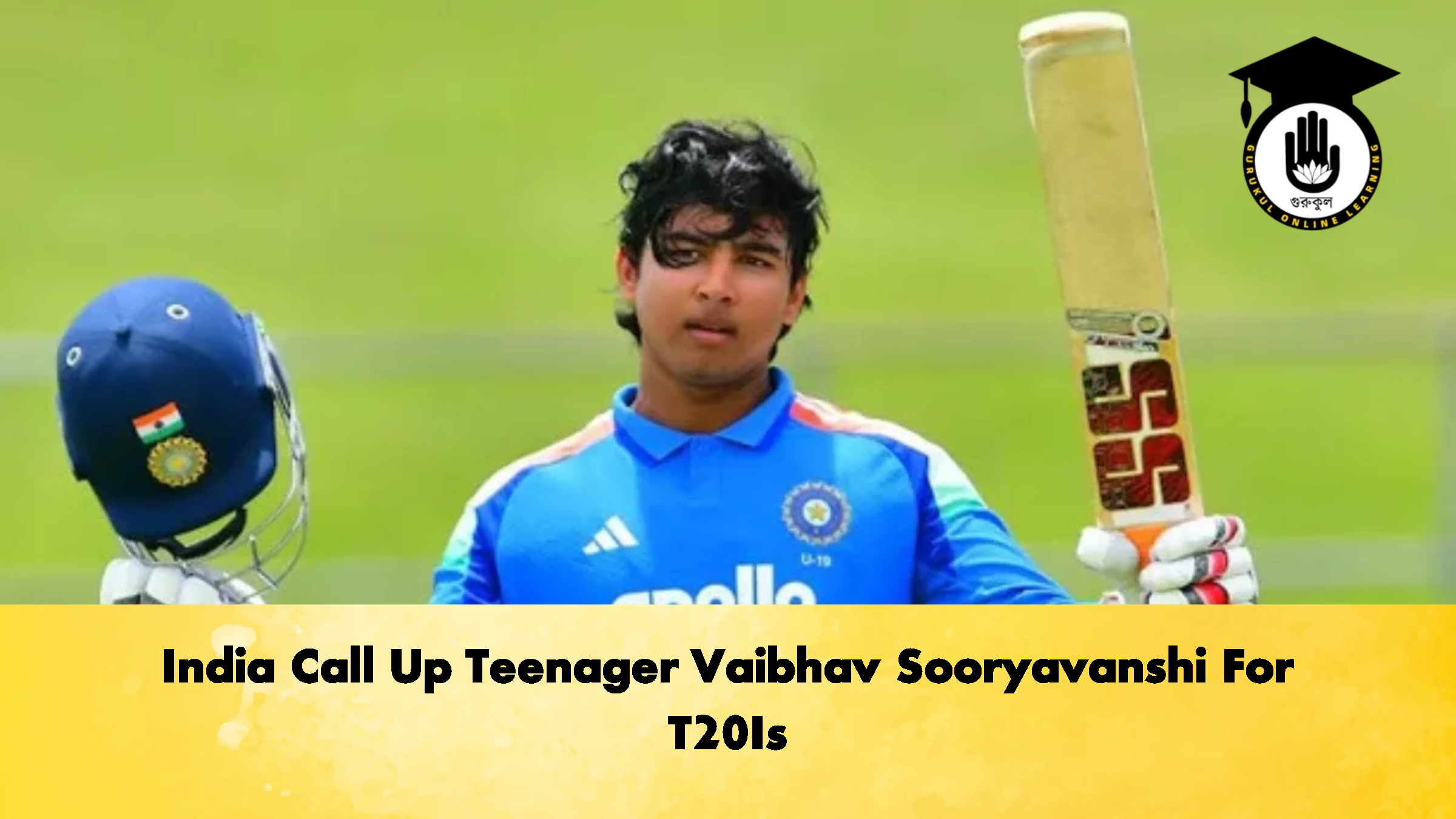 India Call Up Teenager Vaibhav Sooryavanshi For T20Is 2 Cricket Gurukul, GOLN