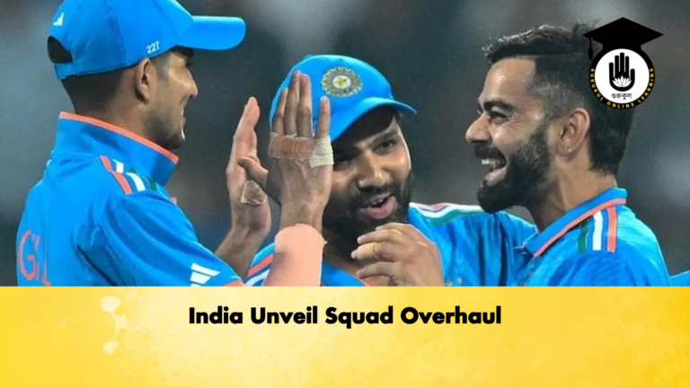 India Unveil Squad Overhaul Cricket Gurukul, GOLN