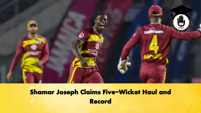 Shamar Joseph Claims Five-Wicket Haul and Record