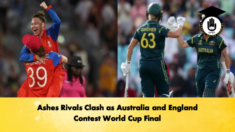 Ashes Rivals Clash as Australia and England Contest World Cup Final 3 Cricket Gurukul, GOLN