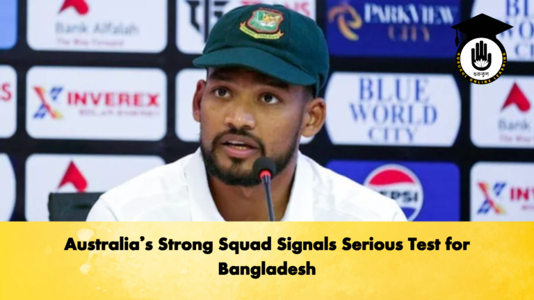 Australias Strong Squad Signals Serious Test for Bangladesh 2 Cricket Gurukul, GOLN