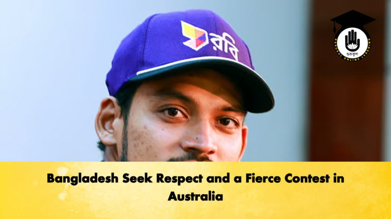Bangladesh Seek Respect and a Fierce Contest in Australia Cricket Gurukul, GOLN