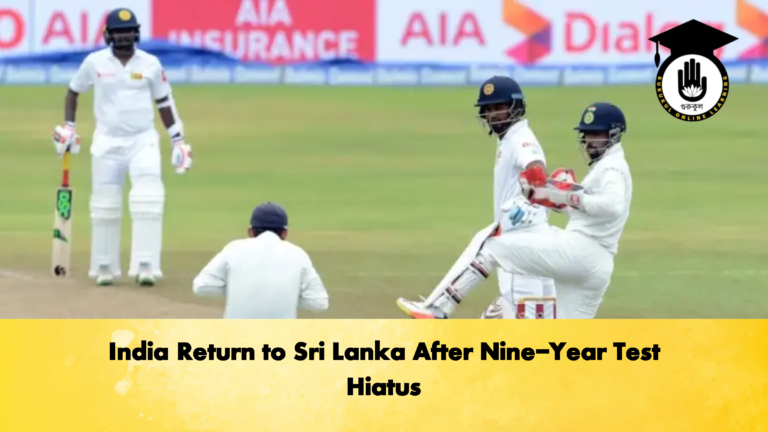 India Return to Sri Lanka After Nine Year Test Hiatus 2 Cricket Gurukul, GOLN