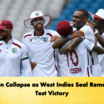 Pakistan Collapse as West Indies Seal Remarkable Test Victory Cricket Gurukul, GOLN