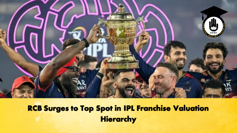 RCB Surges to Top Spot in IPL Franchise Valuation Hierarchy 2 Cricket Gurukul, GOLN