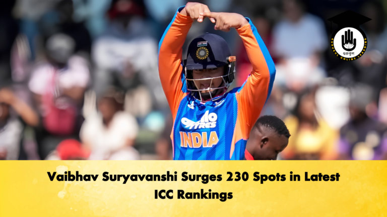 Vaibhav Suryavanshi Surges 230 Spots in Latest ICC Rankings 2 Cricket Gurukul, GOLN