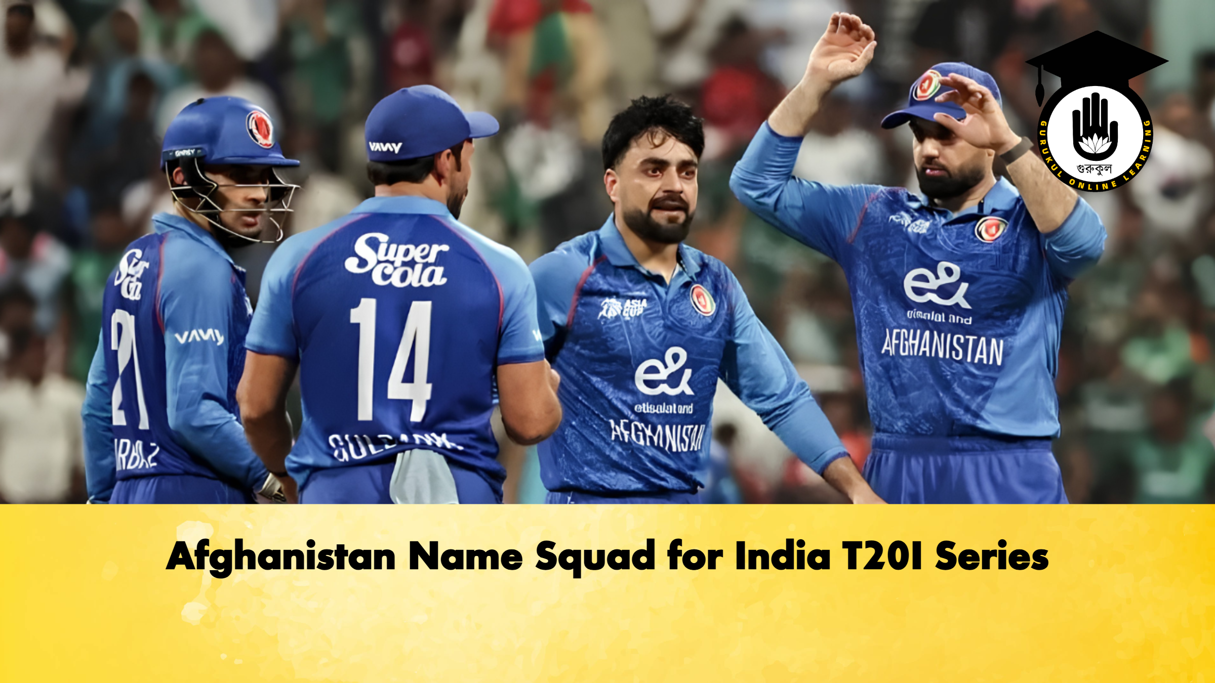 Afghanistan Name Squad for India T20I Series