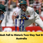 Bangladesh Fall to Historic Two Day Test Defeat in Australia Cricket Gurukul, GOLN