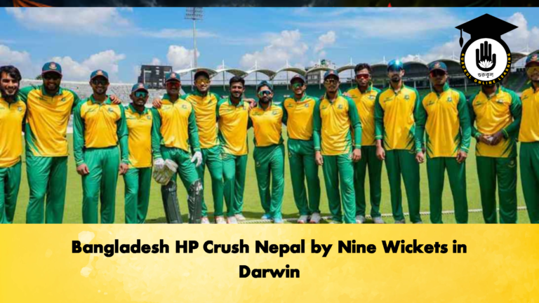 Bangladesh HP Crush Nepal by Nine Wickets in Darwin (2)