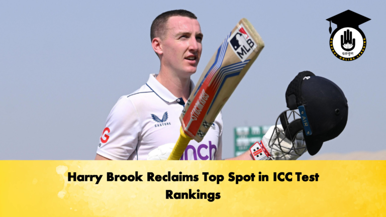 Harry Brook Reclaims Top Spot in ICC Test Rankings (3)