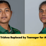 Injured Trishna Replaced by Teenager for Asia Cup Cricket Gurukul, GOLN