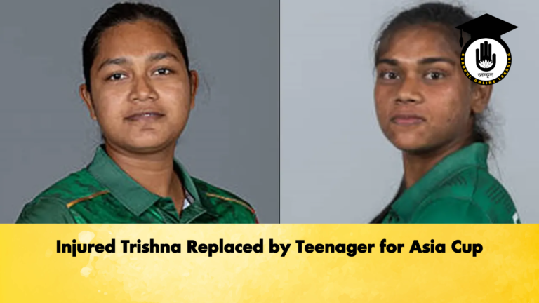 Injured Trishna Replaced by Teenager for Asia Cup Cricket Gurukul, GOLN
