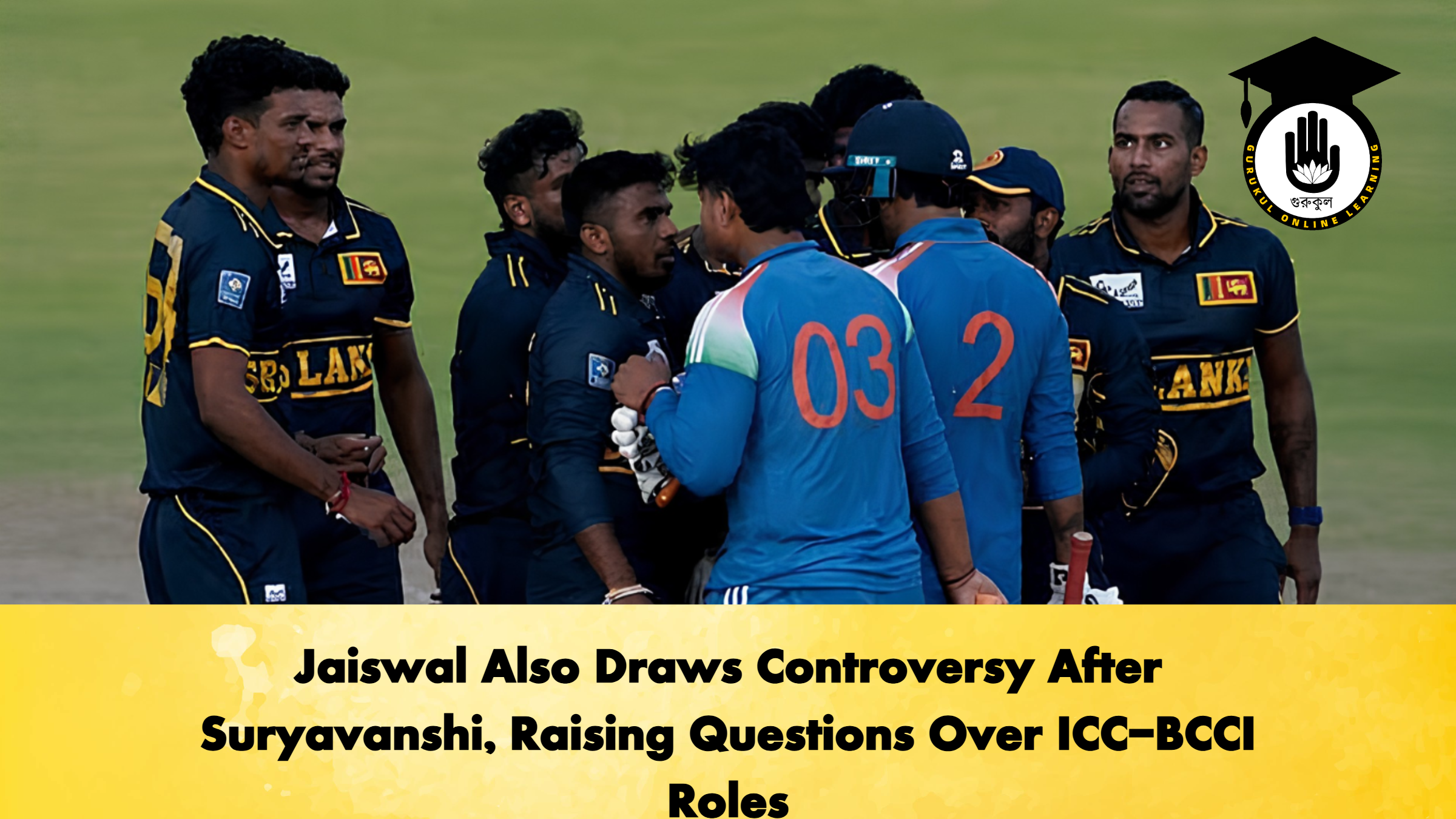 Jaiswal Also Draws Controversy After Suryavanshi, Raising Questions Over ICC-BCCI Roles