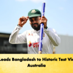 Miraz Leads Bangladesh to Historic Test Victory in Australia Cricket Gurukul, GOLN