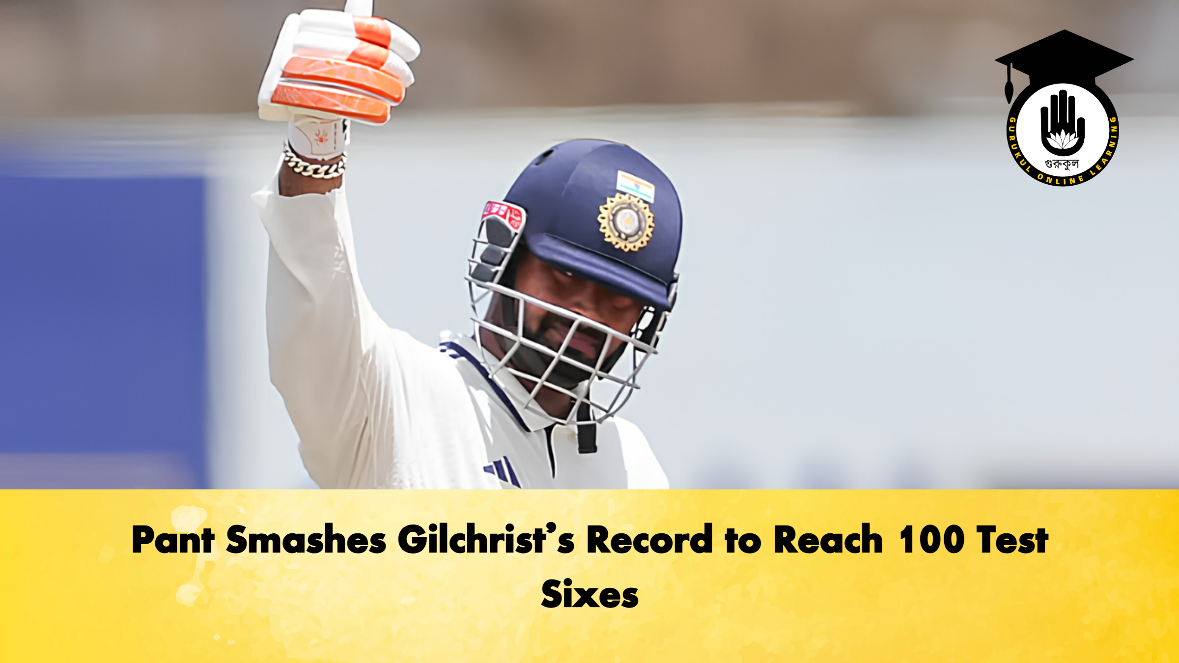 Pant Smashes 2 Cricket Gurukul, GOLN