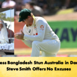 Relentless Bangladesh Stun Australia in Darwin as Steve Smith Offers No Excuses 2 Cricket Gurukul, GOLN