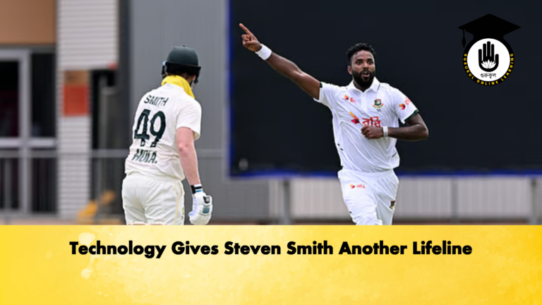 Technology Gives Steven Smith Another Lifeline Cricket Gurukul, GOLN