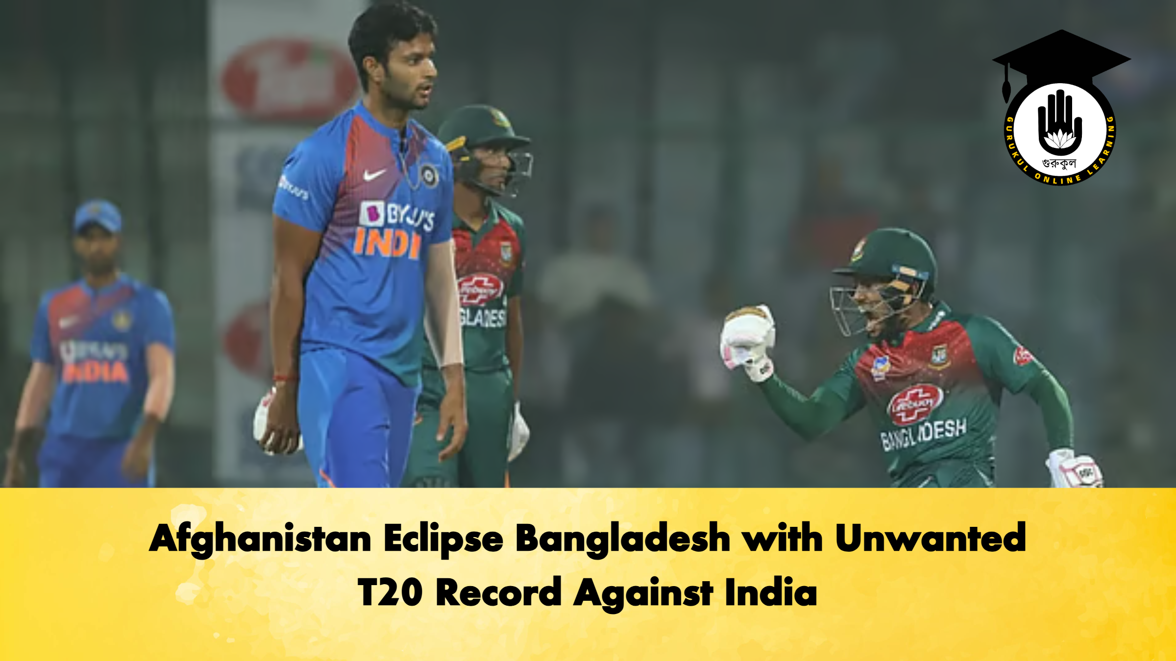 Afghanistan Eclipse Bangladesh with Unwanted T20 Record Against India