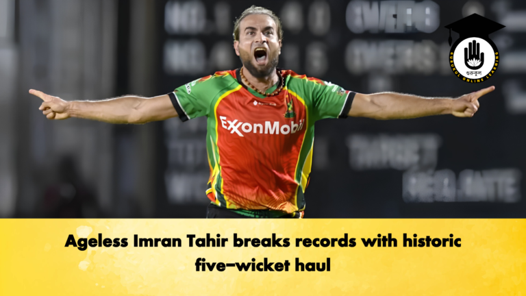 Ageless Imran Tahir breaks records with historic five-wicket haul