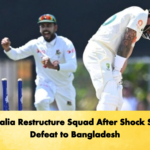 Australia Restructure Squad After Shock Series Defeat to Bangladesh Cricket Gurukul, GOLN