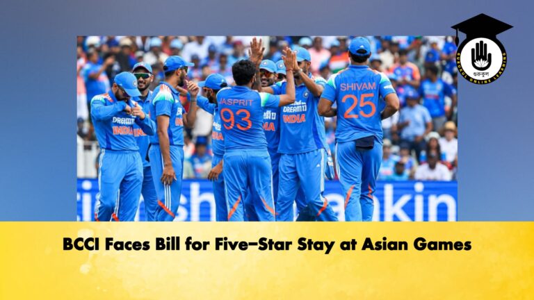 BCCI Faces Bill for Five-Star Stay at Asian Games